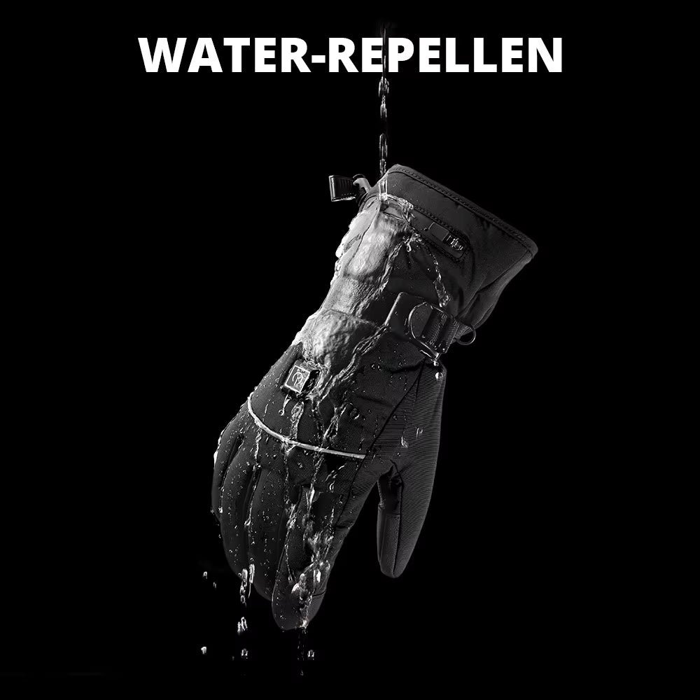 Motorcycle Heated Gloves Winter Warm Heated Gloves Skiing Snowboarding Waterproof Touch Screen Motorcyclist Heated Gloves