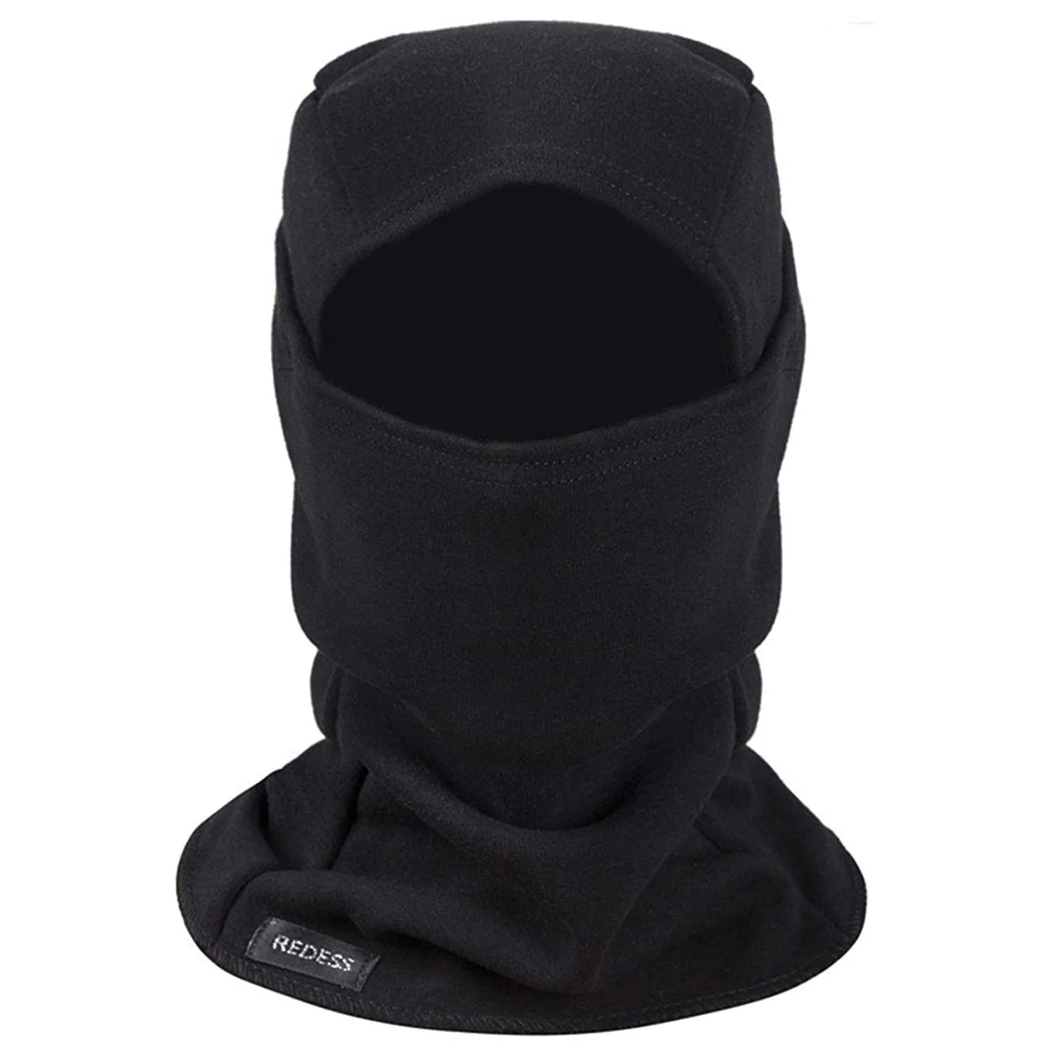 2 Pcs Unisex Warm Fleece Windproof Balaclava for Men and Women, Black and White