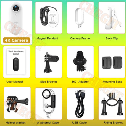 4K 1080P Mini Body Camera Helmet Handlebar Motorcycle Road Sport Cam Battery Body Cam Full Hd Sports Action Wifi H88 Camera