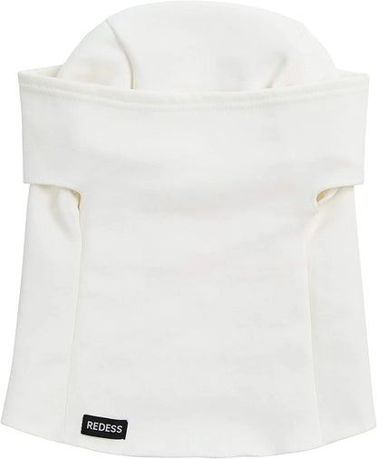 2 Pcs Unisex Warm Fleece Windproof Balaclava for Men and Women, Black and White